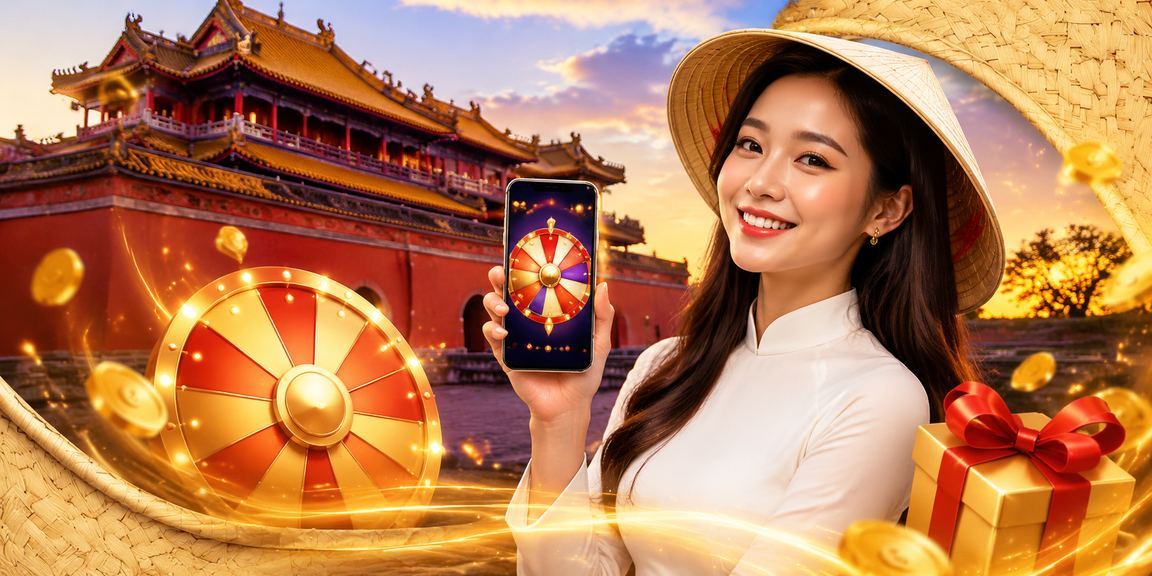 Người chơi tại Huế tham gia roulette và sự kiện giải thưởng trực tuyến với nón lá